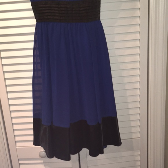 Blue/Black sexy dress - Picture 3 of 6